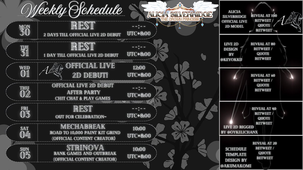 Alicia SilverRidge | Crowned Princess Vtuber tweet media