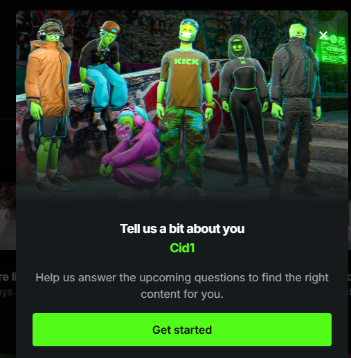 Cid_TheOne's tweet photo. @kick @kicksupport  Can you please give us a "don't show again" option? I don't wanna see this every time I refresh Kick. It's annoying as FUCK. https://t.co/ibypbMBXuO