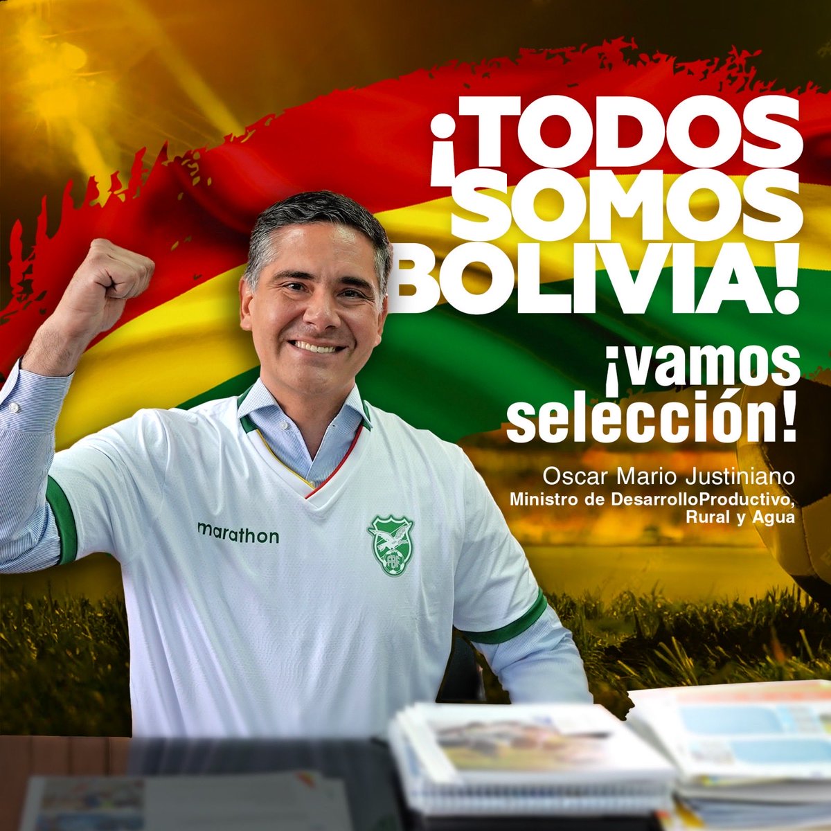 Oscar Mario Justiniano tweet media