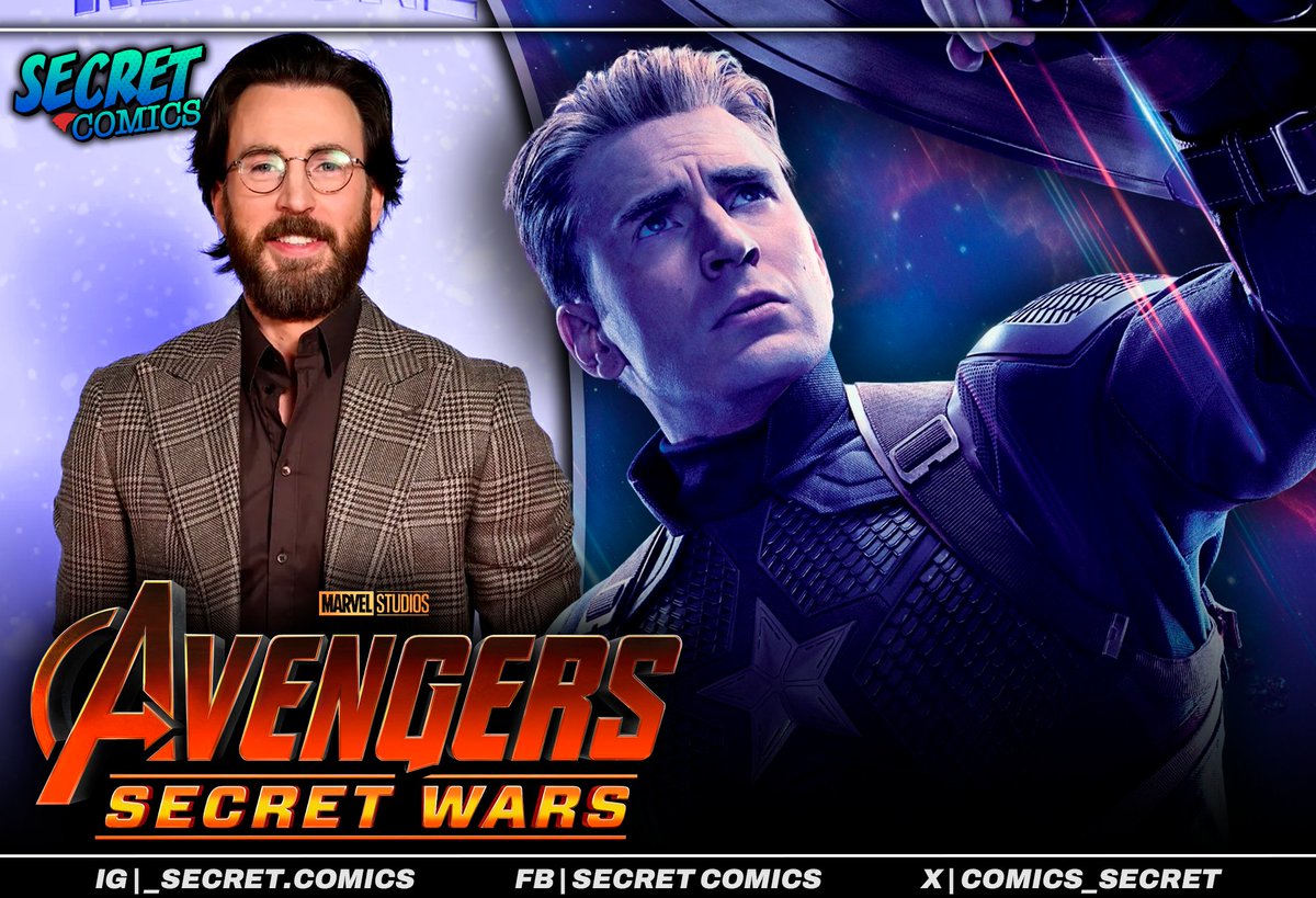 ¡OFICIAL! Chris Evans confirma que volverá como Steve Rogers en #AvengersSecretWars