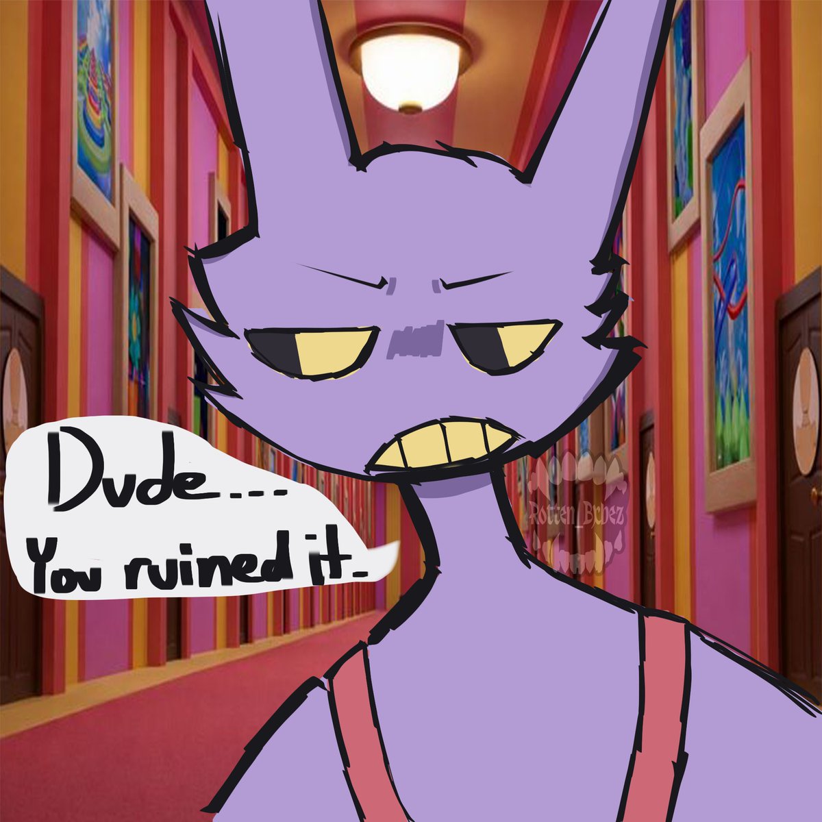 Rotten_Bxbez's tweet photo. Bro my high ass was giggling while making this
#tadc #TheAmazingDigitalCircus #jax #tadcfanart #fanartjax https://t.co/P43zVALmNc
