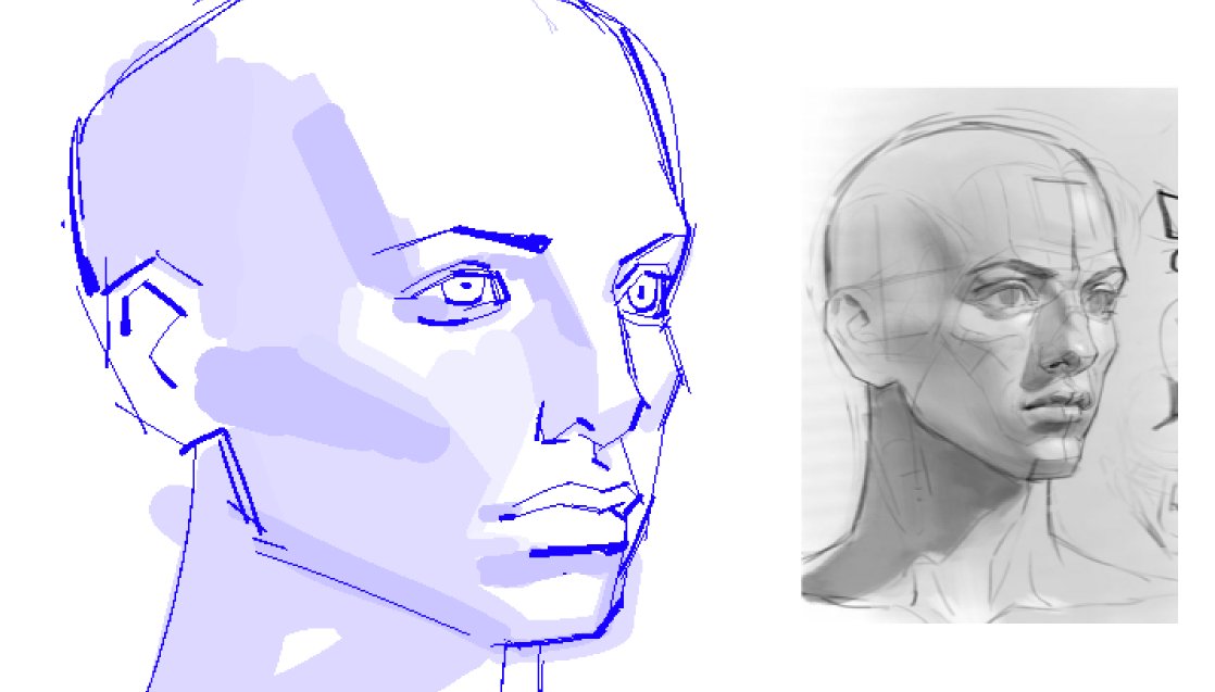 10 minute warm up sketch