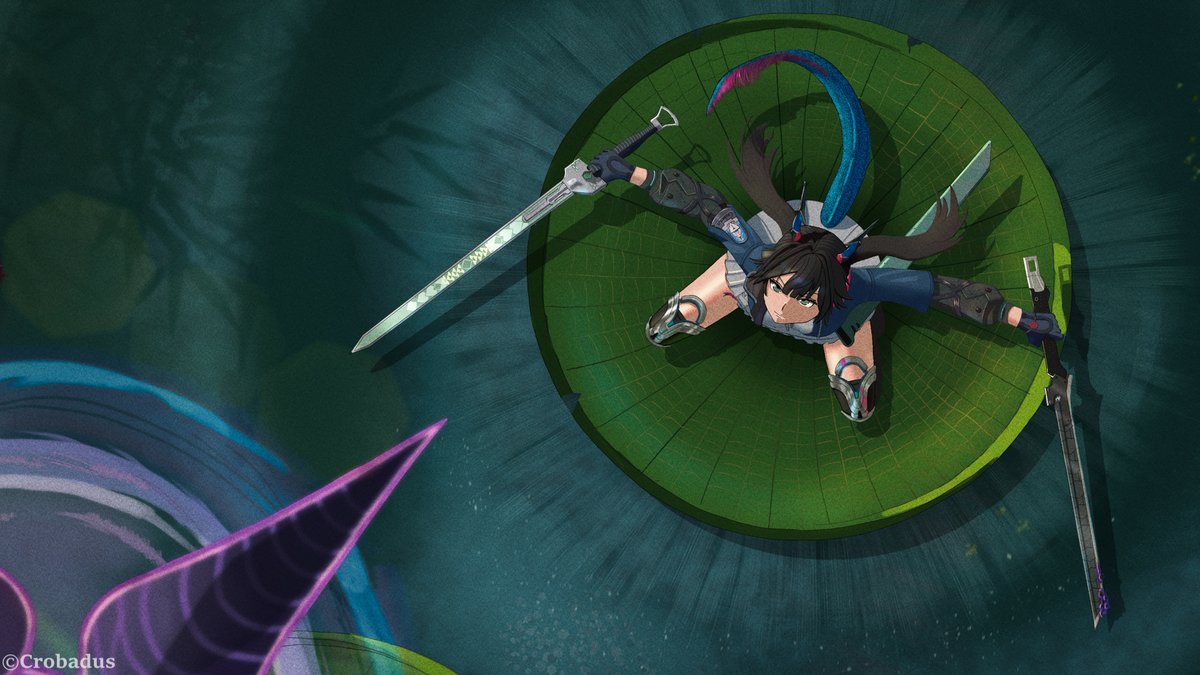 Crobadus184202's tweet photo. Chen Qianyu versus Hedron
#ArknightsEndfield #Endfield 
#アークナイツ:エンドフィールド #チェン・センユー https://t.co/ztgmf17nD3