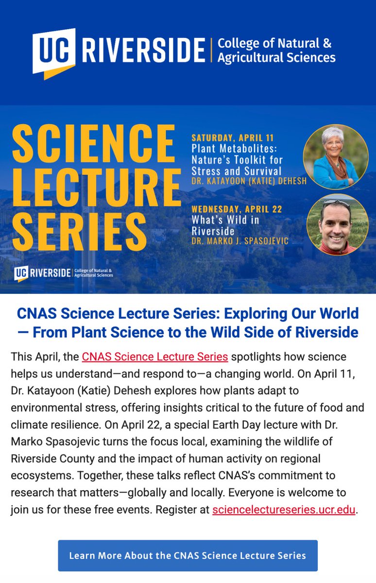 UC Riverside CNAS tweet media