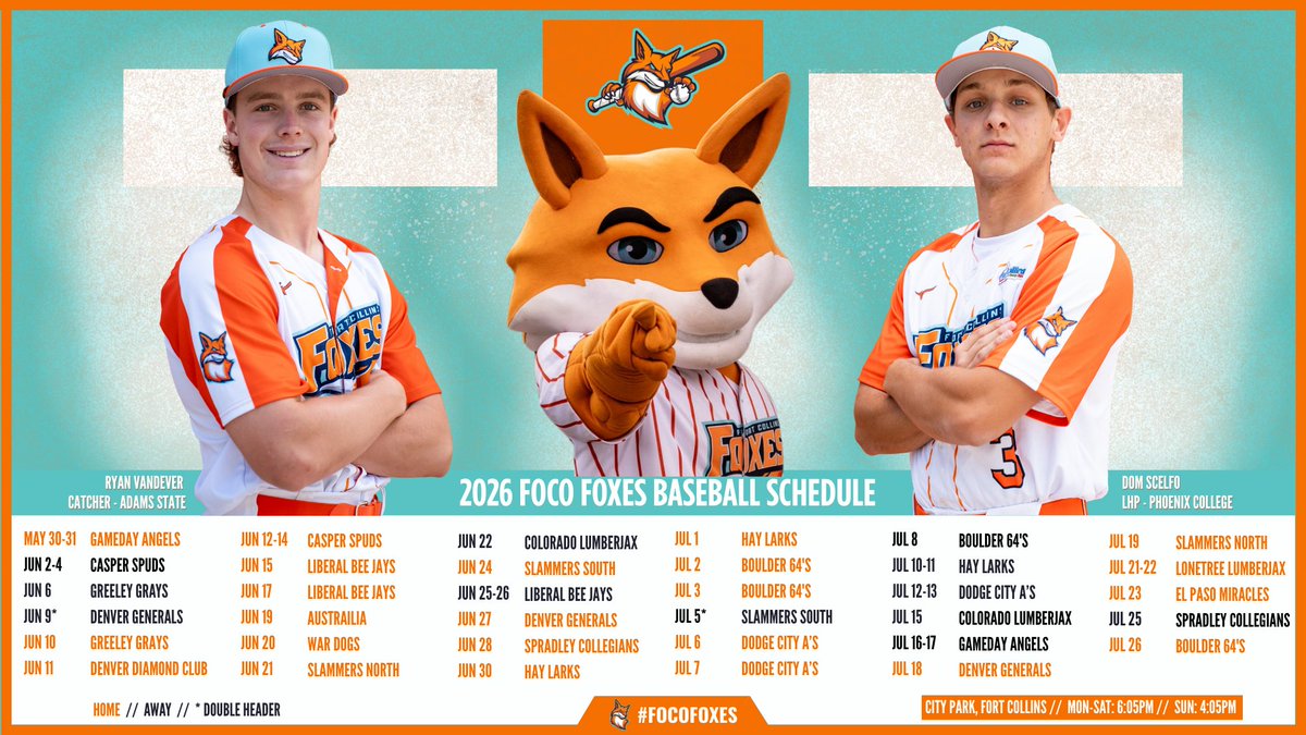 Fort Collins Foxes tweet media