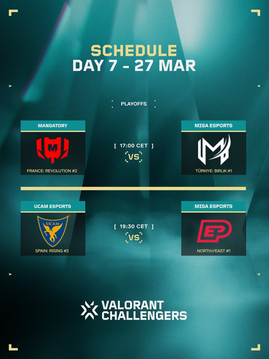 VALORANT Esports EMEA tweet media