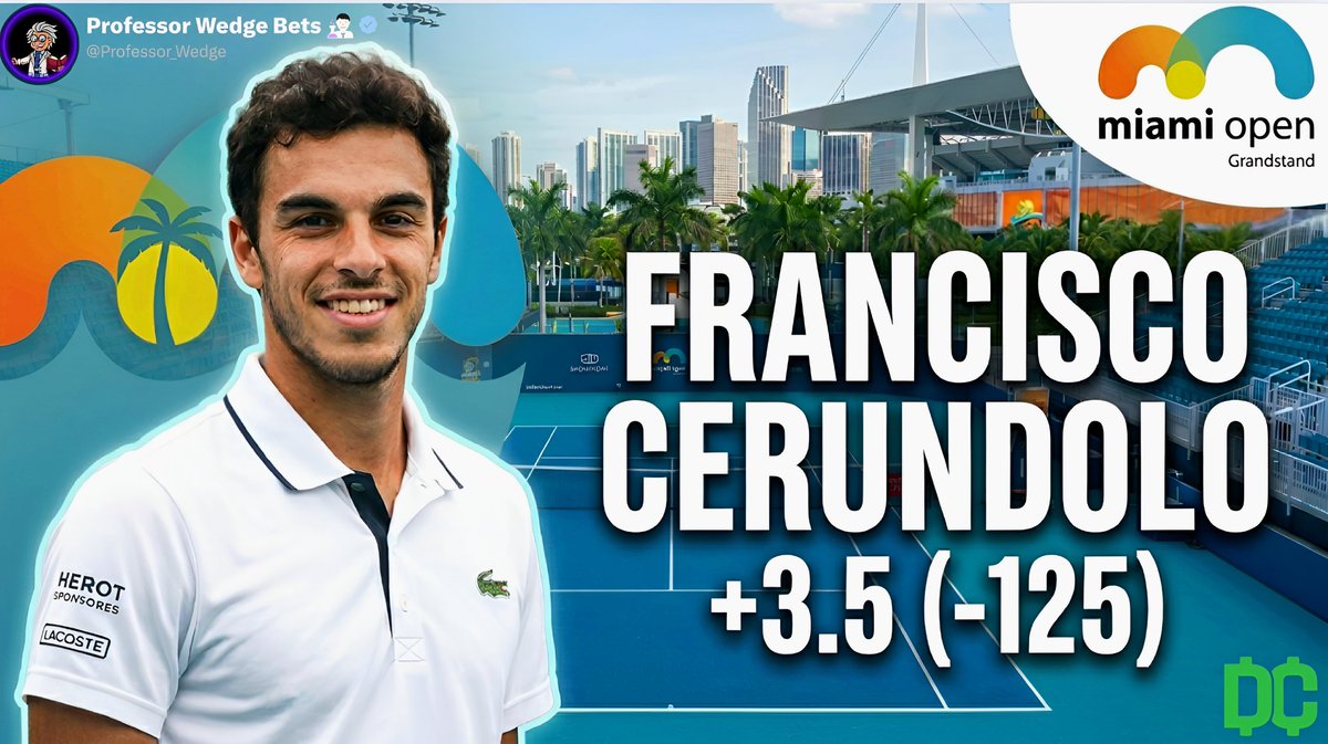 Professor Wedge Bets 👨🏻‍🔬 tweet media