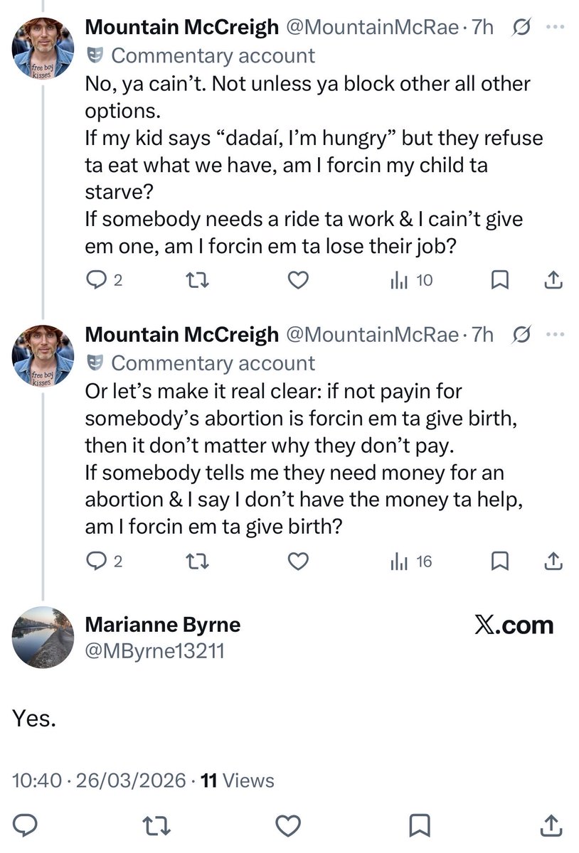 I cain’t even even right now…
Send help.