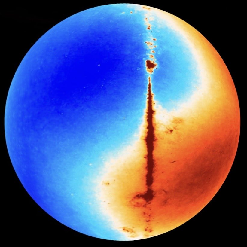groovy_of's tweet photo. @Graham__Hancock @randallwcarlson 

Could the yin yang symbol be an echo of the previous advanced civilization’s own mapping efforts of the cosmic microwave background radiation? https://t.co/zlzwtkPQDn