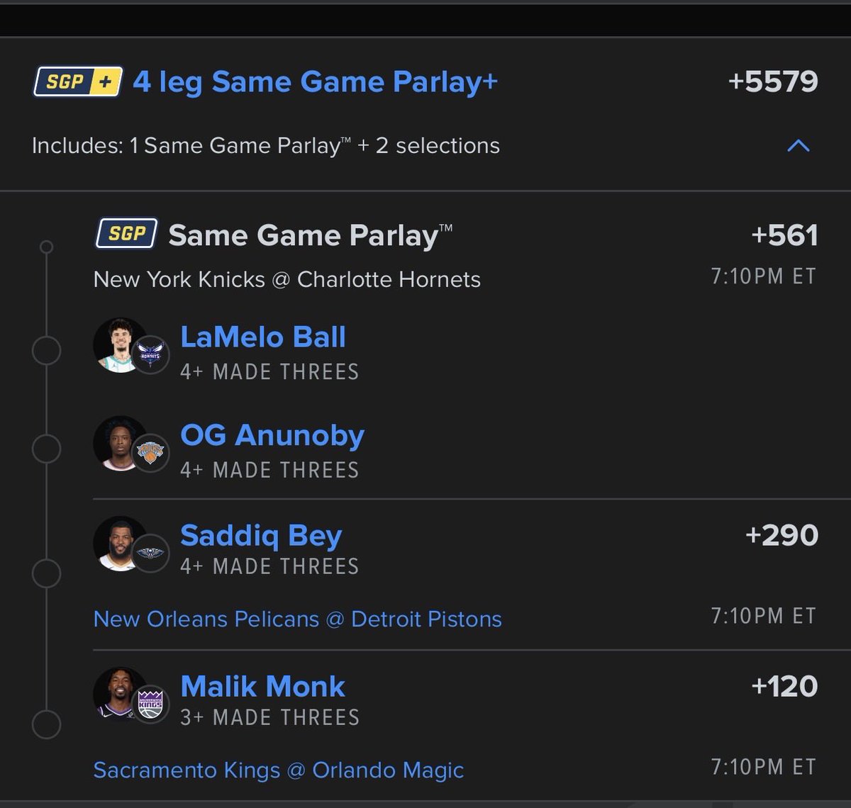 Alpha betting group tweet media