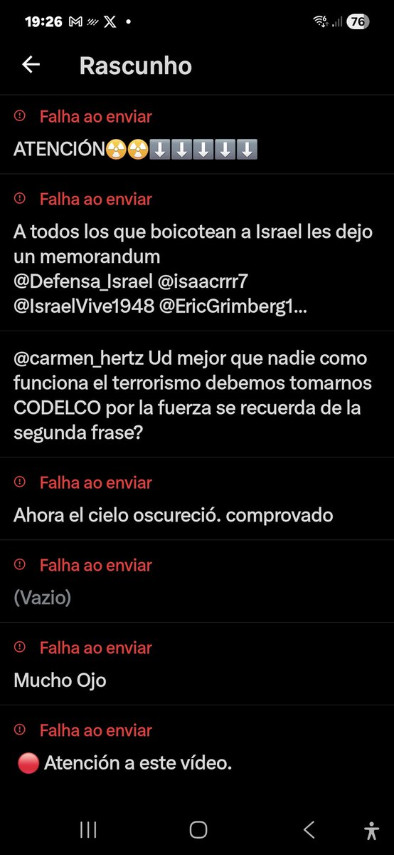Muchos comentarios están apareciendo así
y ninguno es mío