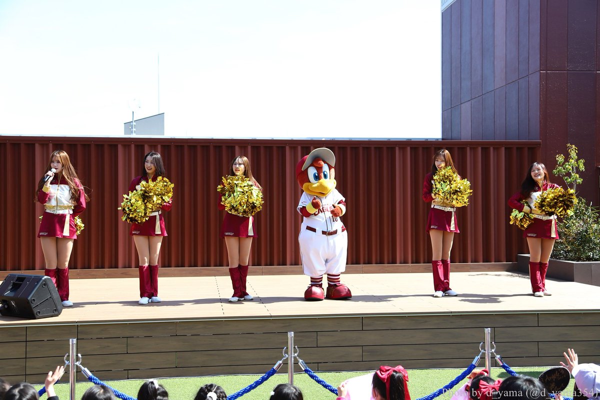 d_yama354's tweet image. 2026.3.20 KAMISUGI DREAM PARK
(イオンモール仙台上杉)
#東北ゴールデンエンジェルス
#KOTOHA さん
#MONAMI さん
#UMI さん
#HARUKA さん
#MEI さん
イオンモール上杉でのパフォーマンスお疲れ様でした🙇‍♂️
本日いよいよプロ野球開幕！楽しみ！😆🦅⚾️✨
#RakutenEagles
#チア
#写真好きな人と繋がりたい