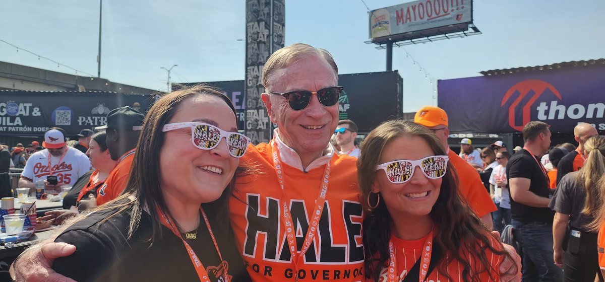 haleforgov2026's tweet photo. A great day at the Yard, and a WIN for @Orioles #HaleYeah https://t.co/YaI01xhNxi