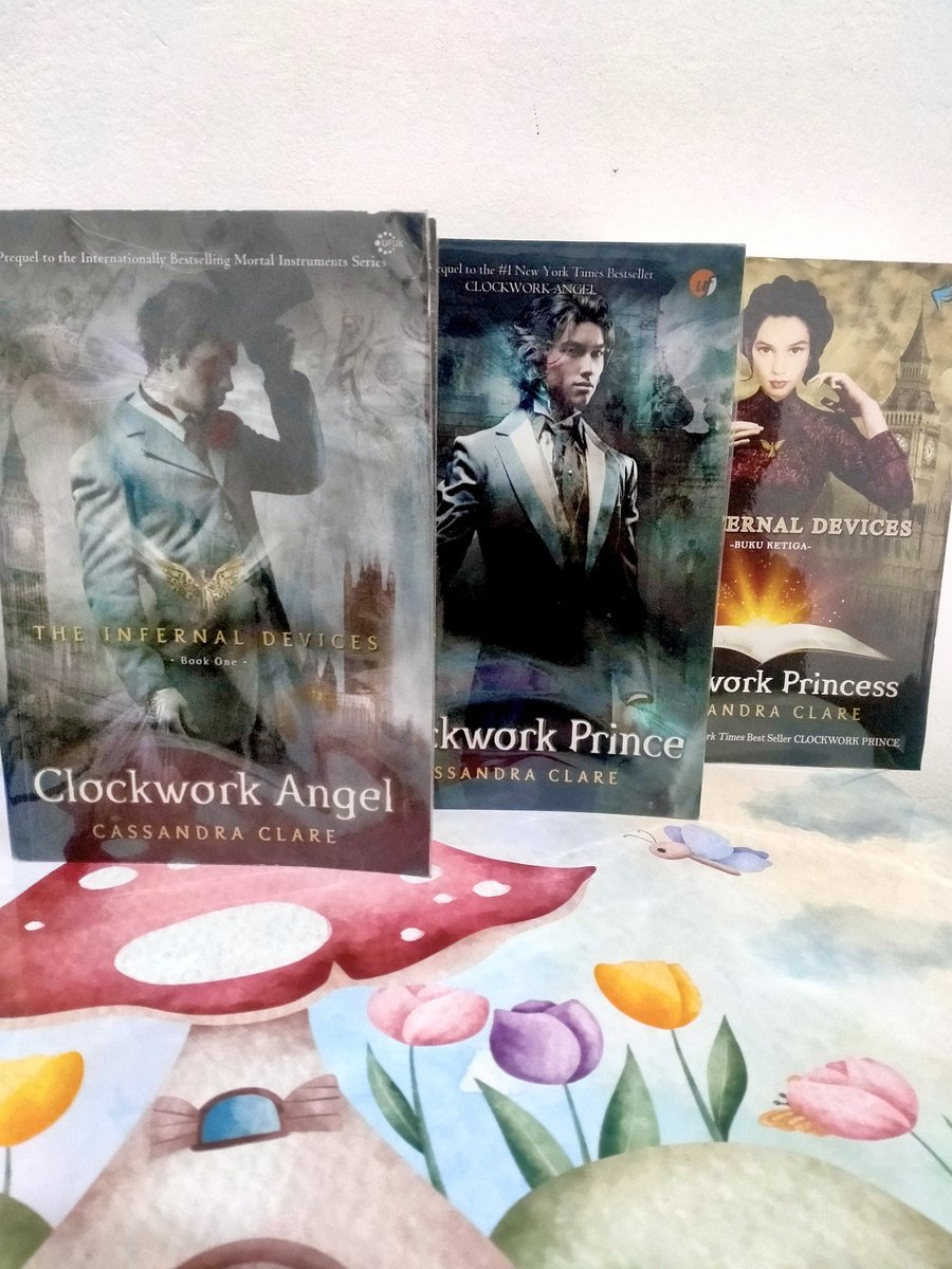Dibsky_'s tweet photo. wts wtb preloved novel #zonauang️

Infernal devices series
• Clockwork Angel
• Clockwork Prince
• Clockwork Princess

Link co 🍊
English version :
https://t.co/ii6UPNTK5j
Terjemahan Indonesia :
https://t.co/QgZMChDFNc https://t.co/MYKSq9cmj1