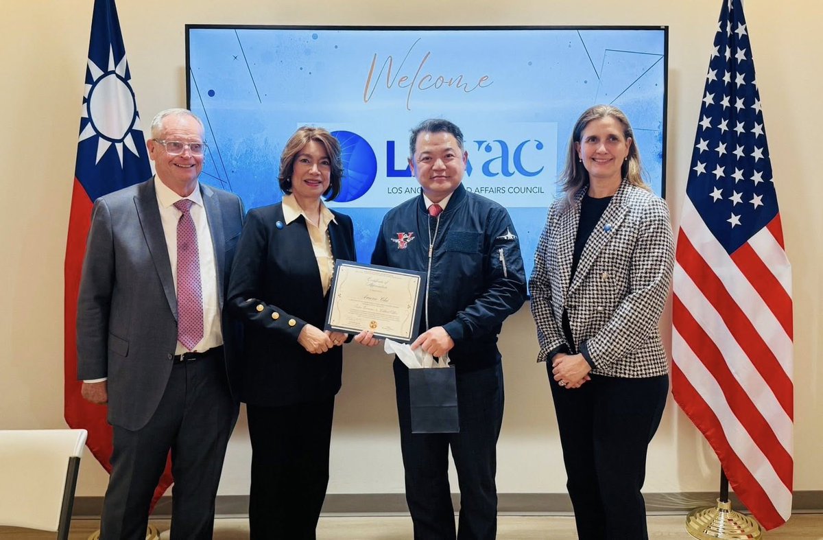 Taiwan in Los Angeles tweet media