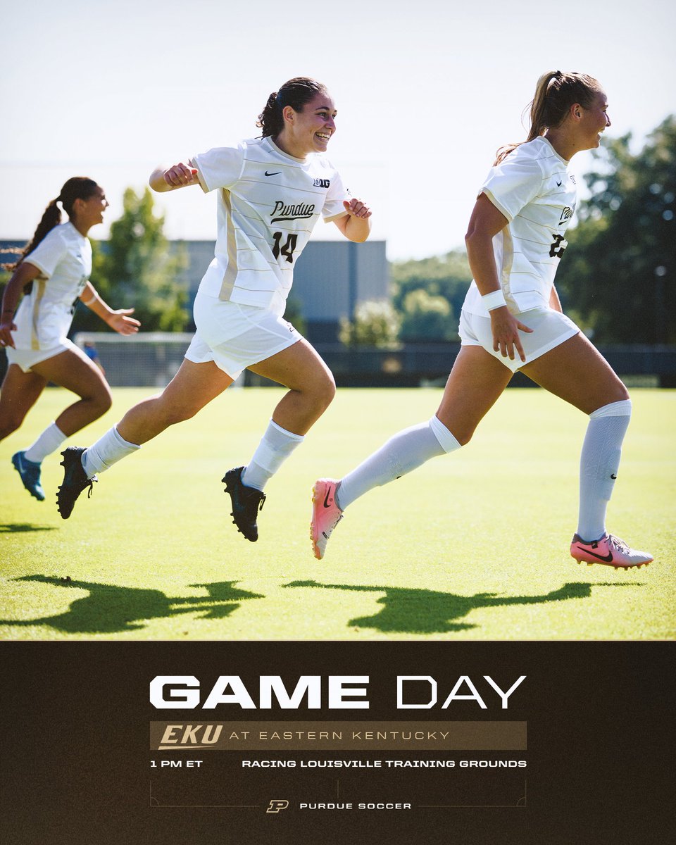 PurdueSoccer's tweet photo. We're soooooo back 😤

🆚 Eastern Kentucky
⏰ 1 PM ET
🏟️ @RacingLouFC Training Grounds

#BoilerUp🚂 https://t.co/L1dgpna5GS