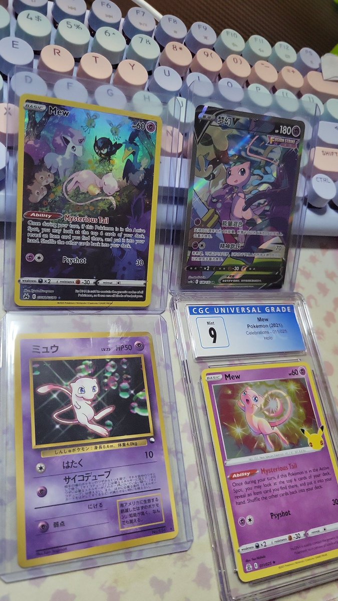 FilipovichKyle's tweet photo. Pickups today from the LCS! The Mew collection grows! https://t.co/bft6WHE5SY