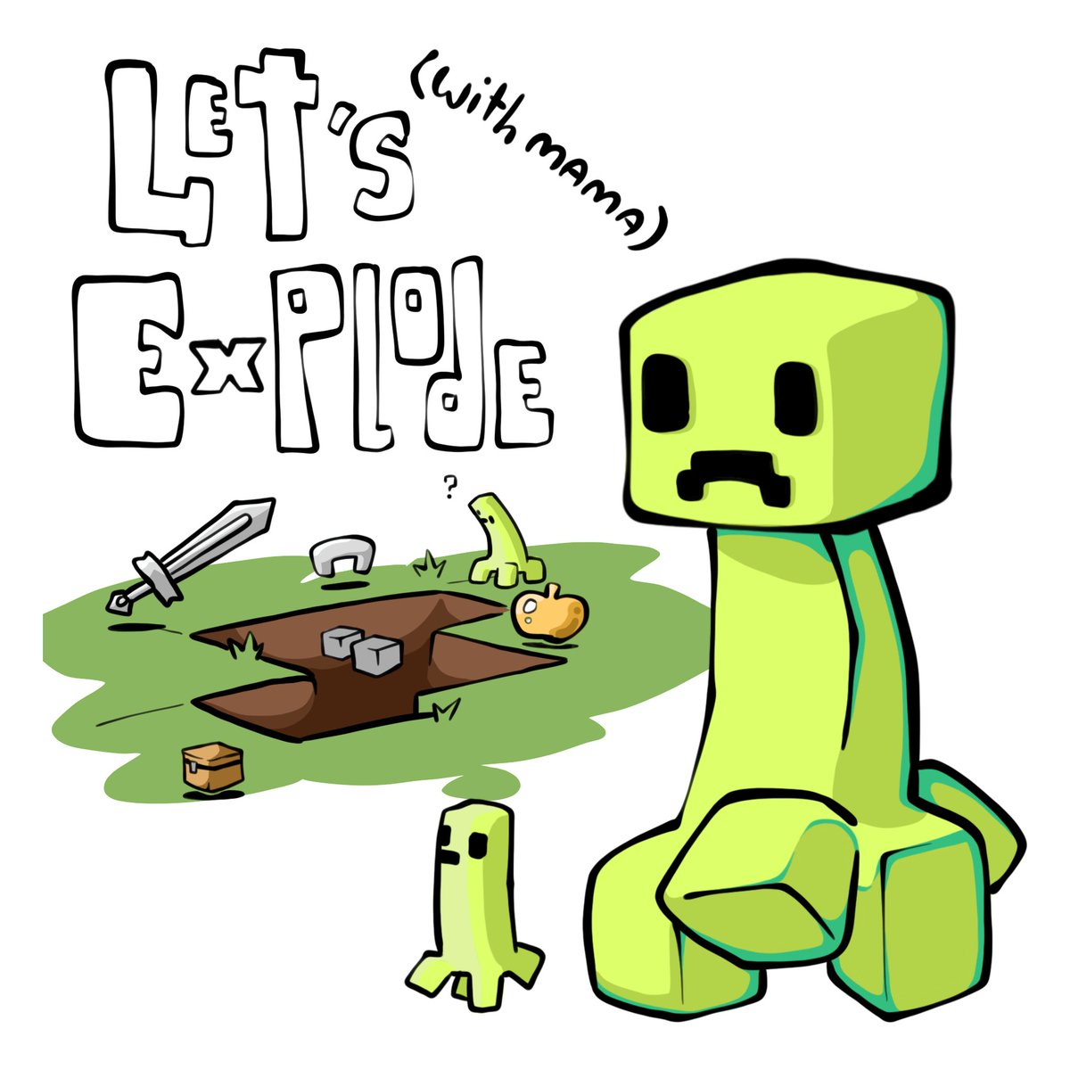 kix_mm's tweet photo. Let’s go boom boom boom with mama
#minecraft https://t.co/Ri0bfF7jWL