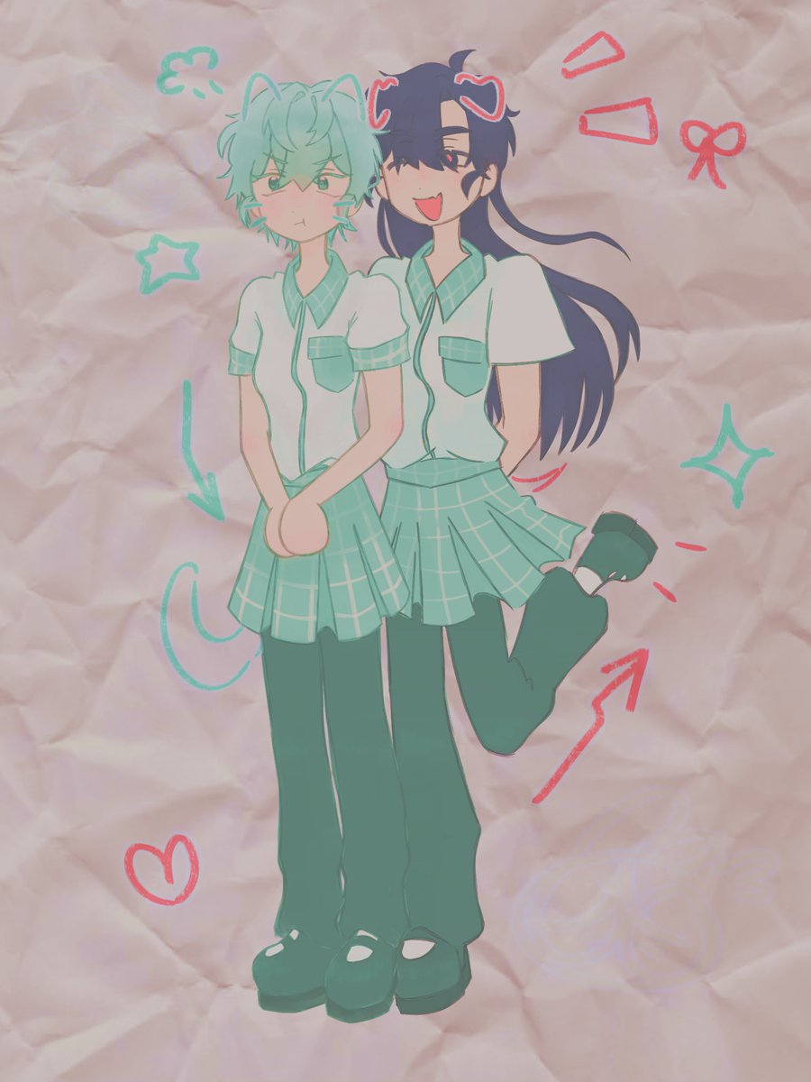 Forgotten_Oops's tweet photo. ______ AU? β€οΈπ©΅
#ALNST #femivantill #ivantill #ivti #femivan #yurivan #femtill #yuritill https://t.co/3HiaqjiVdG