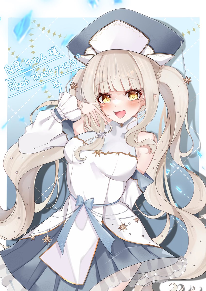 白星ゆのん‎❄️✧ @ 新人VTuber tweet media