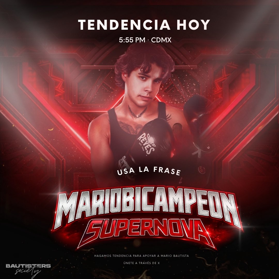 🥊| únanse hoy a la tendencia 
TEAM BAUTISTA!! 

RT!!