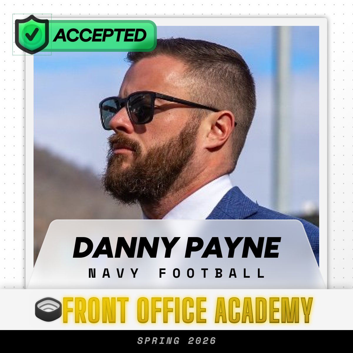 DannyPayneNavy's tweet image. Fired up to learn and get better! @statsowar @DropbackHQ 

#GoNavy
