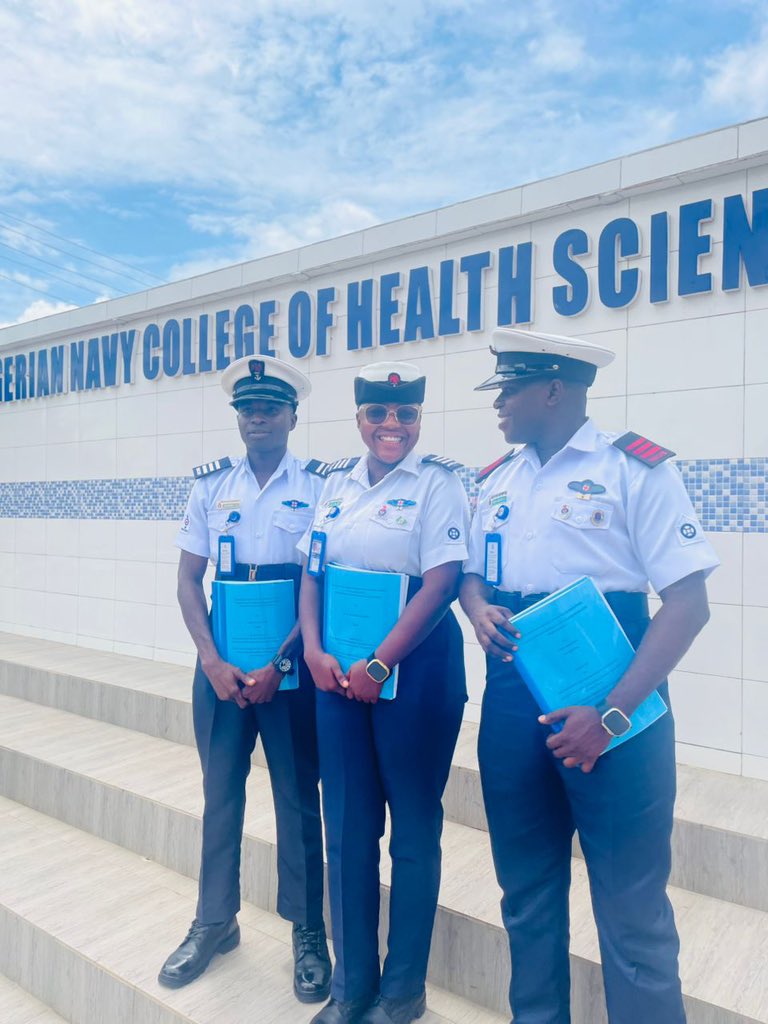 NIGERIAN NAVY COLLEGE OF HEALTH SCIENCES OFFA 
For you to attain this stage in NNCHS OFFA means YOU HAVE WALKED THROUGH THE VALLEY OF SHADOW AND DEATH AND YOU CAME OUT STRONG AND ALIVE !!....⚓️✅
