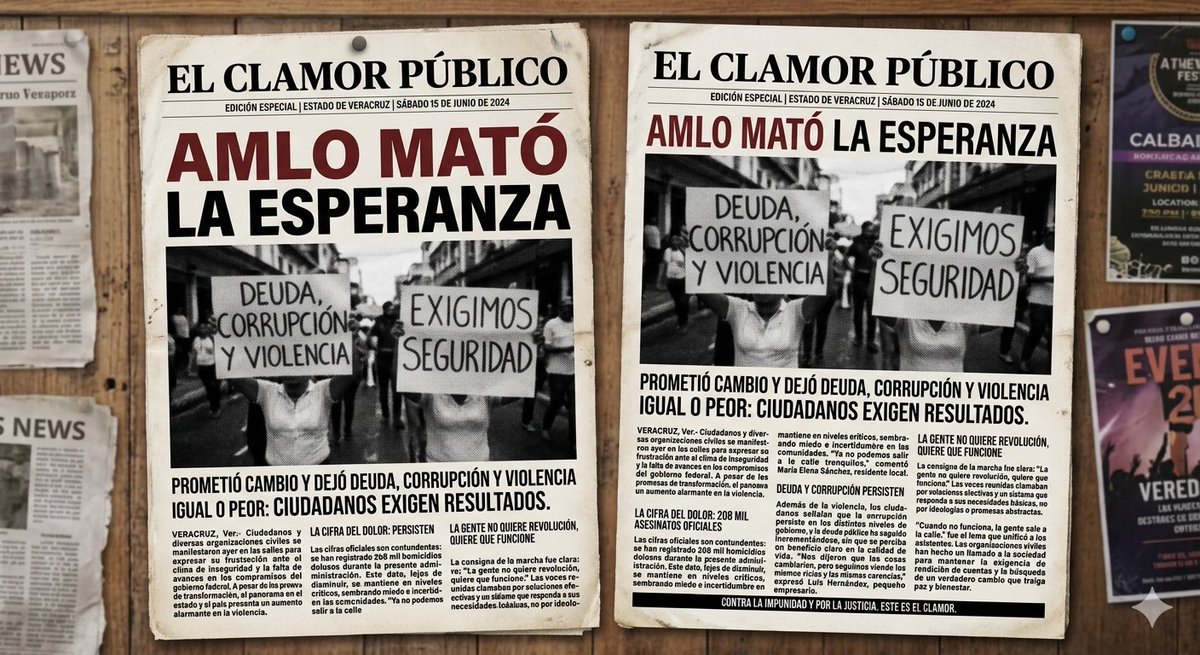 ElTiotake's tweet photo. Murió la esperanza en México. https://t.co/lipVyoZaRV