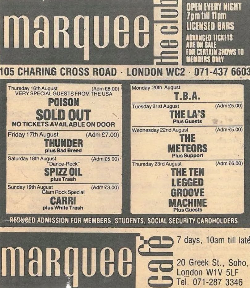 Marquee Club London tweet media