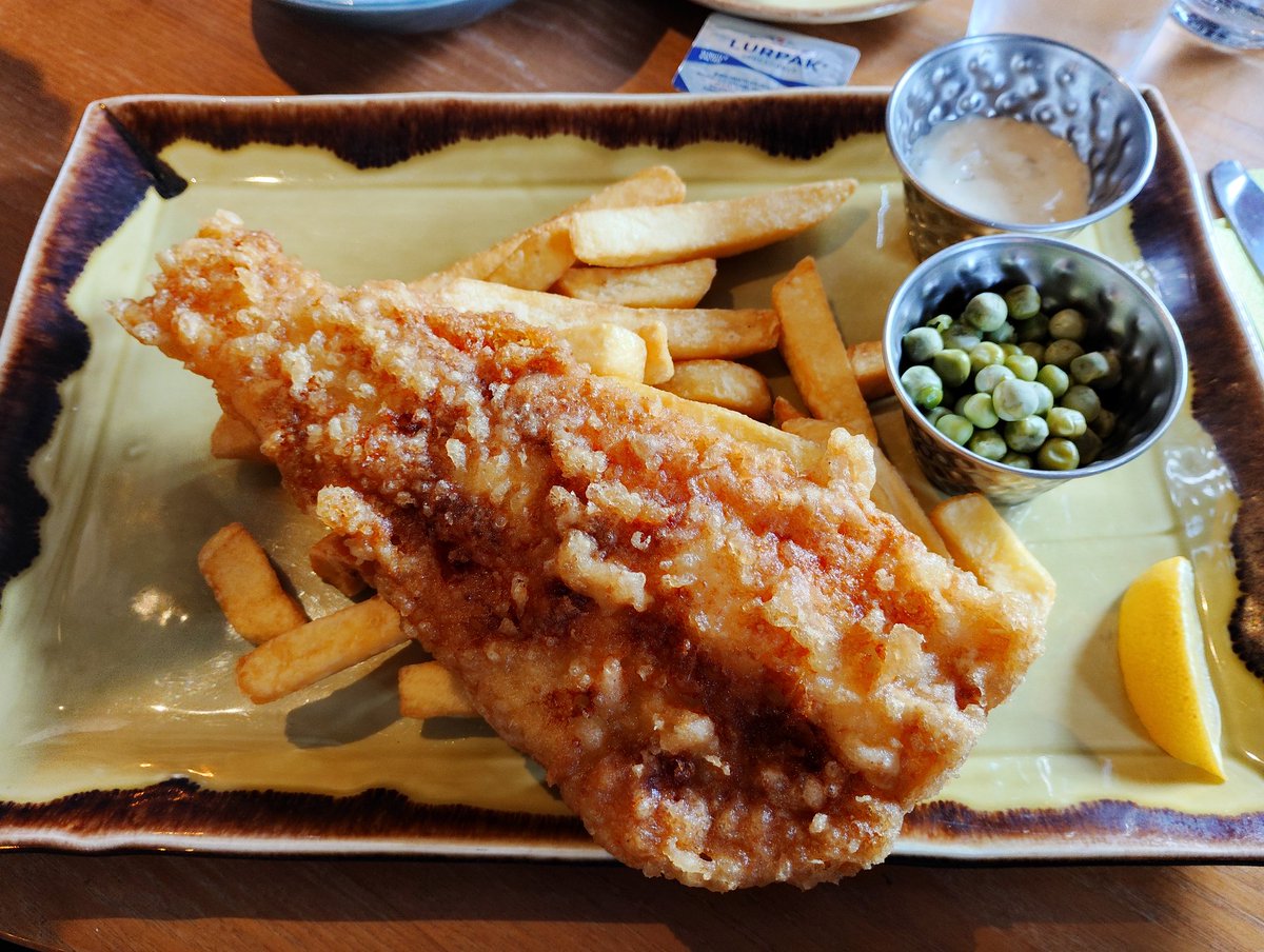大会前日はイギリスからマリー配信したりフィッシュ&チップス食ったり