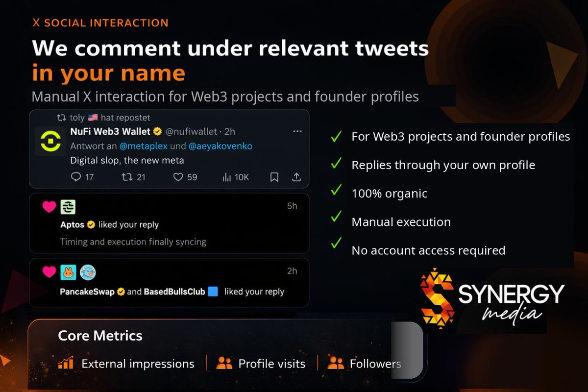 Synergy Media tweet media