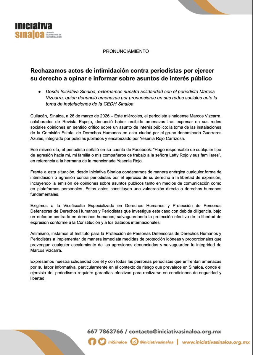 Iniciativa Sinaloa tweet media