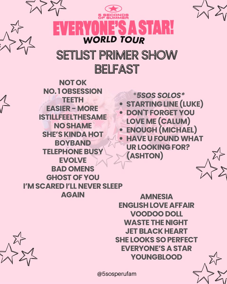 5SOS Peru 🇵🇪 tweet media