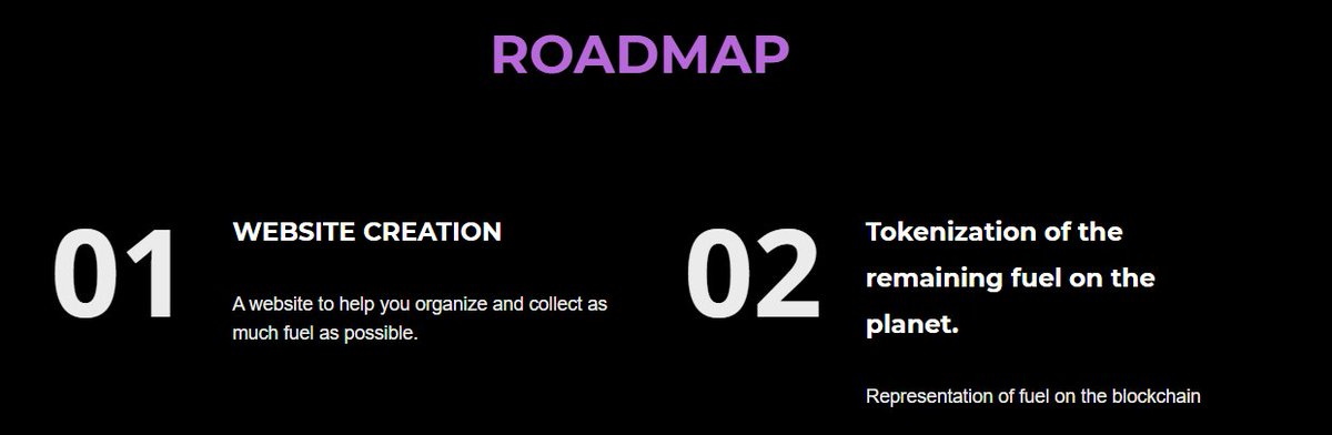 🚀 ROADMAP 🚀 FUEL FACTORY TOKEN
Tokenizing the remaining fuel on the planet 🌍  bringing real-world energy onto the blockchain
The future of energy is going digital. Are you ready to join? ⚡ $FUEL #BSC #AIRDROP 
The worldwar
like, share, comment your BSC 
20 people selected