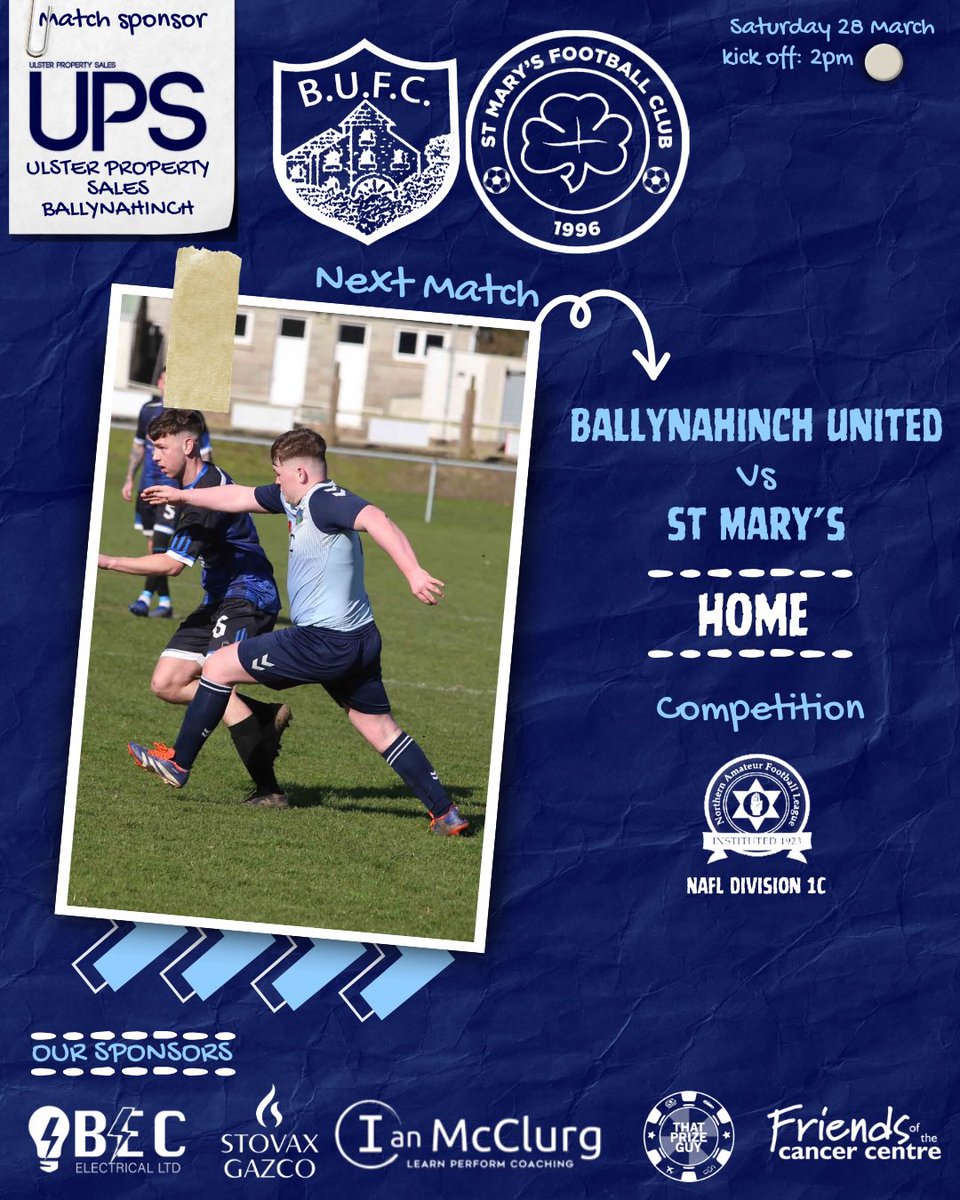 Ballynahinch United tweet media