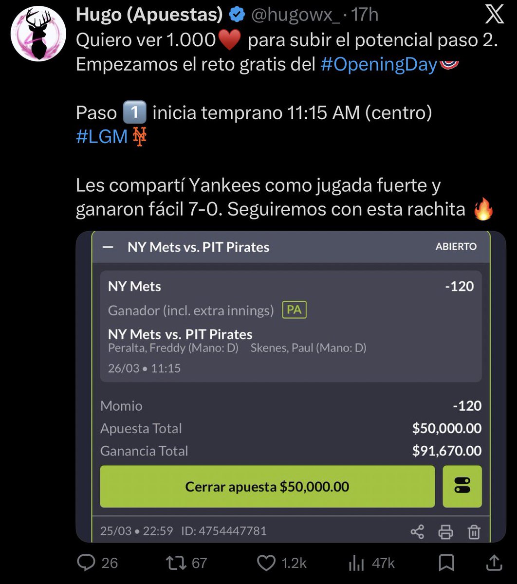 Hugo (Apuestas) tweet media