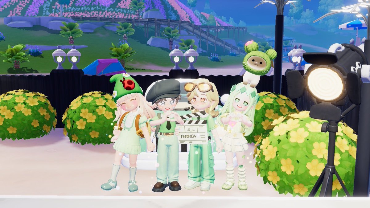 _Pachi_0's tweet photo. ドレスコードがみどりでした✧💚
全然エモート合わないのもかわいい🍏🤍 https://t.co/zsctyE1src