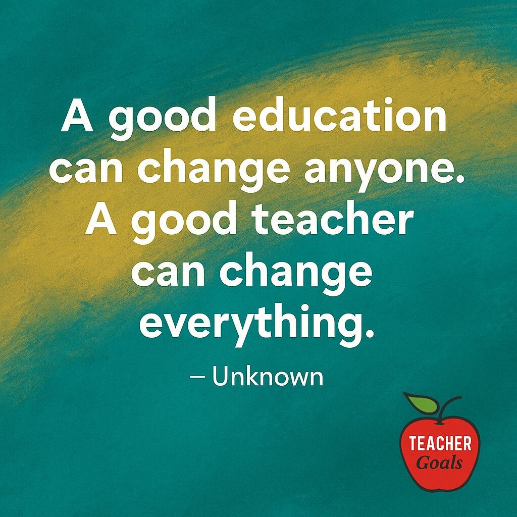 TeacherGoals tweet media