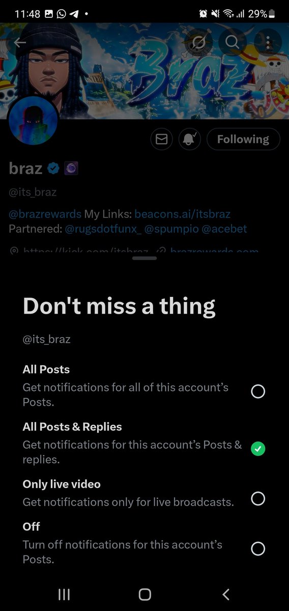 BigBen045's tweet photo. @its_braz followed with notis on ✅️
retweeted ✅️ 
liked ✅️ 
Manifesting a win 🙏 

2kzKDJX4M34mH1d4RzN52VRQb263mWReFi53z9HfWcuS

thank you @its_braz  🫡 u a real one 💯 stay blessed. https://t.co/KSSCTmIUd1
