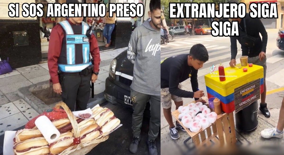 EXTRANJEROS COMETIENDO DELITOS EN ARGENTINA tweet media