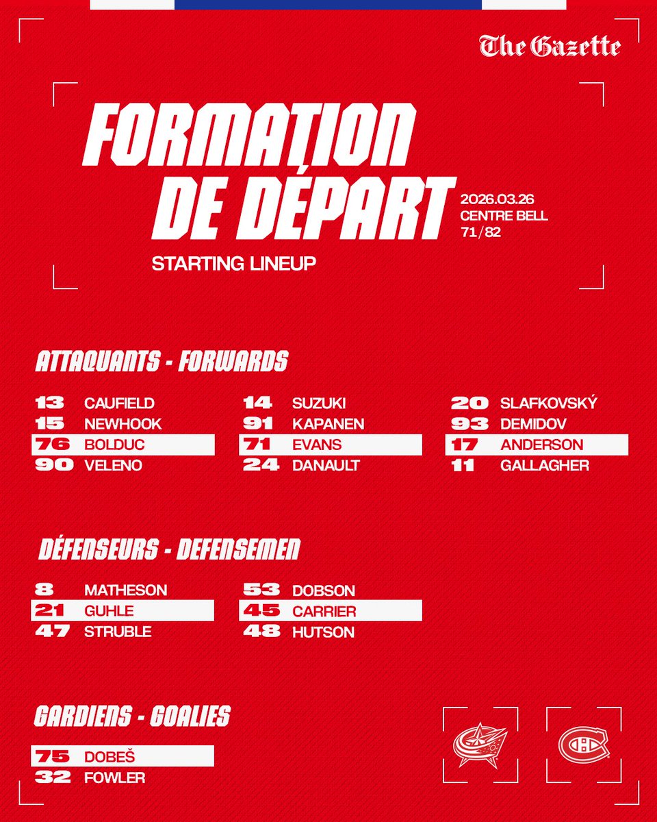 Canadiens Montréal tweet media