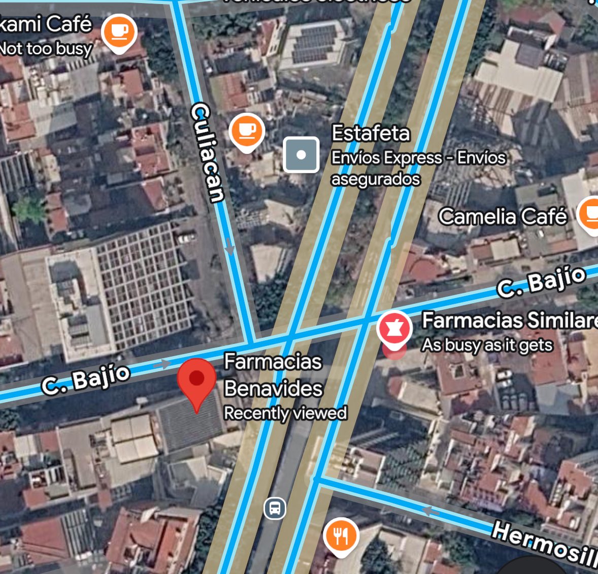AmiMy99's tweet photo. @SEGIAGUA Buenas tardes. No tengo folio de atención, dirección es C. Bajío, código 2, Hipódromo, Cuauhtémoc, 06760 Ciudad de México, CDMX es calle Bajio esquina con Culiacán y Av. insurgentes sur. Exactamente frente a Farmacia Benavides. https://t.co/q8H9p42Df1