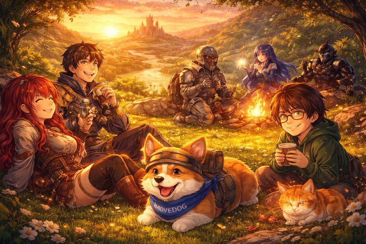 MoveDogPlay's tweet image. 🌅 Adventure complete, time to rest.

After running all the way,
it’s time to take a breath.

🔥 Share the moments
🐾 Enjoy the calm
✨ Prepare for what’s next

With MoveDog,
both adventure and rest are perfect.

#MoveDog #Adventure #RestTime #Healing