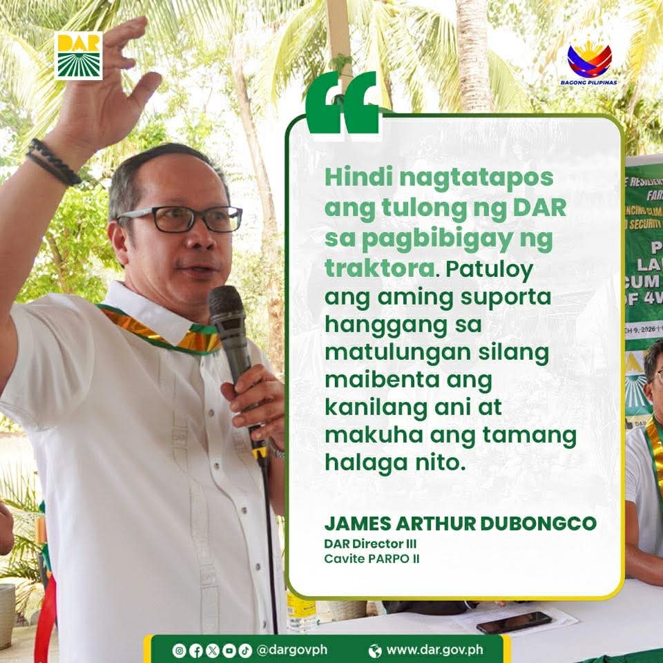 Department of Agrarian Reform, Philippines tweet media