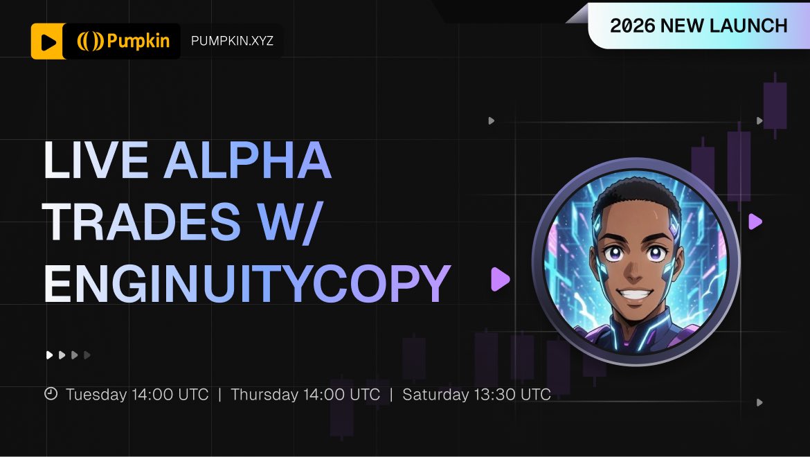 Pumpkin | Live trading tweet media