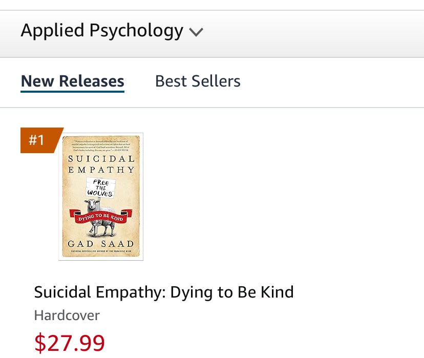 Gad Saad tweet media