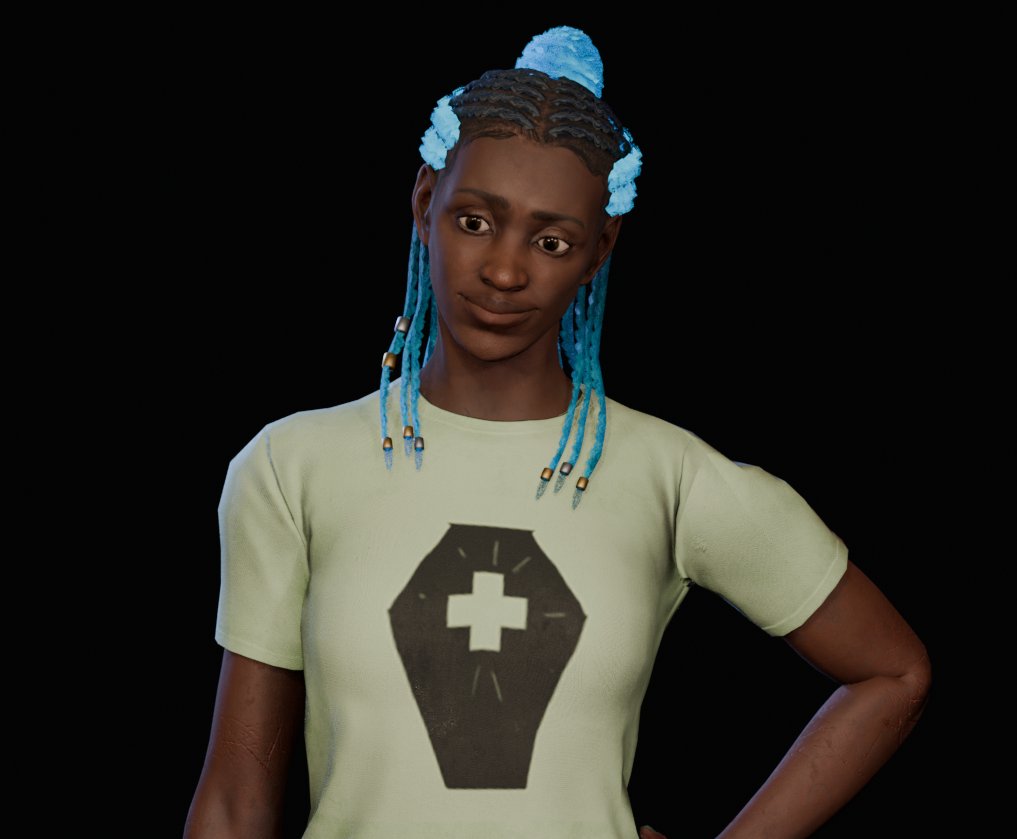 Stateofblue's tweet photo. leaked orela rose deadlock collab? #orelarose #deadbydaylight #healbane #deadlock #paramedic #DoNoHarm #DutyOfCare #RapidResponse #Minus40PercentHealReduction #VialityItem #FemQueenCrossRealness #RIPEmily https://t.co/T1Ubwccdhs
