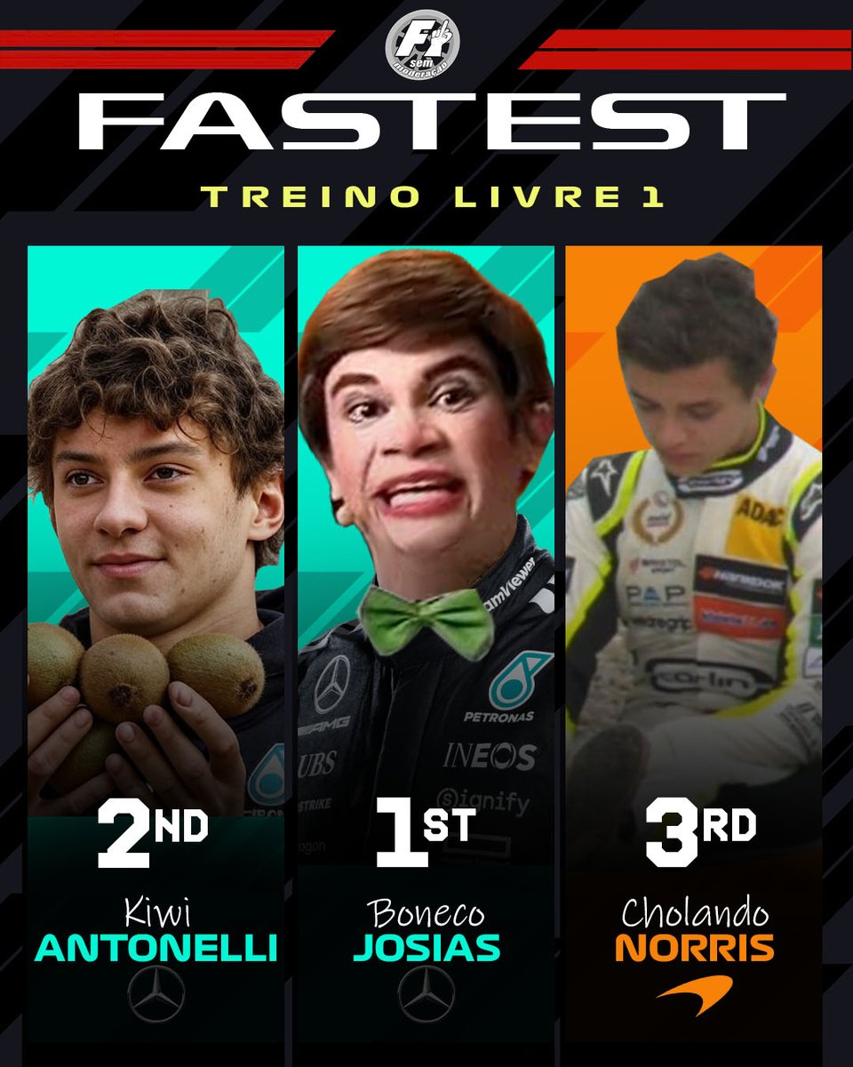 F1 sem moderação tweet media