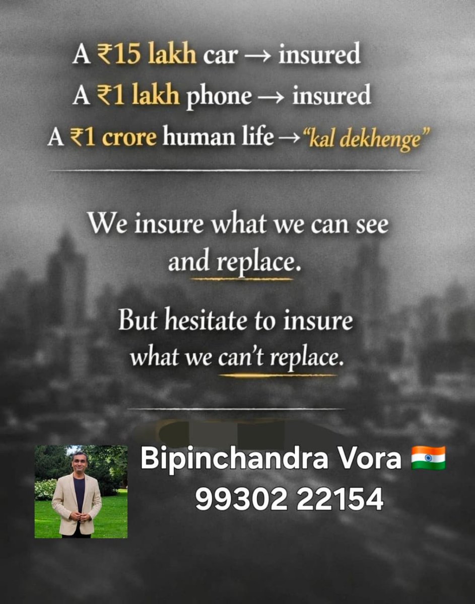 bipinnvora's tweet image. #LifeInsurance #HealthInsurance  #Mutualfunds #NRIInvestments #RetirementPlanning
☎️ +91 9930222154
pru.link/hhTjN_HGbo0 🇮🇳