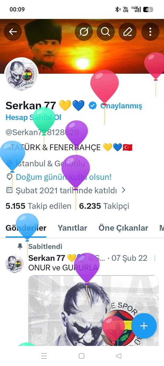 Serkan 77 💛💙 tweet media